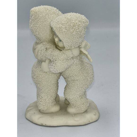 Dept 56 Snowbabies “I Need a Hug” 2.75” L Hugging Snowbabies Look at the Faces! - Picture 4 of 8
